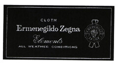 CLOTH Ermenegildo Zegna Elements ALL WEATHER CONDITIONS
