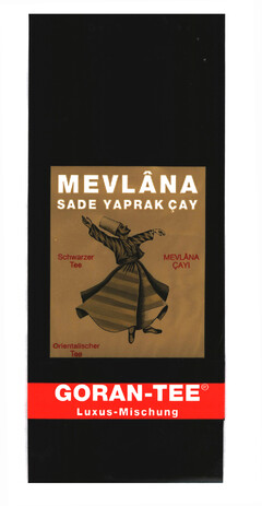 MEVLANA SADE YAPRAK CAY GORAN-TEE Luxus-Mischung