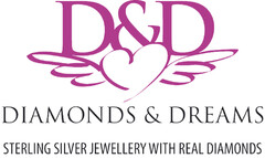 D&D DIAMONDS & DREAMS STERLING SILVER JEWELLERY WITH REAL DIAMONDS