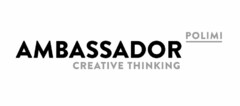 AMBASSADOR POLIMI CREATIVE THINKING