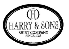 H HARRY & SONS SHIRT COMPANY SINCE 1936