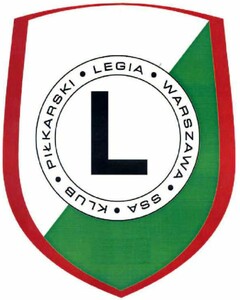 L LEGIA WARSZAWA SSA KLUB PIŁKARSKI