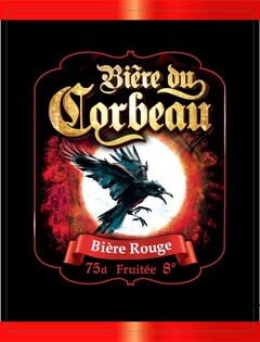 Bière du Corbeau Bière Rouge 75 d Fruitée 8º