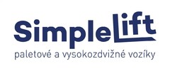 SimpleLift paletové a vysokozdvižné vozíky