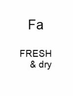 Fa FRESH & Dry