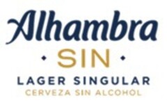 Alhambra SIN Lager Singular Cerveza Sin Alcohol