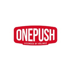 ONEPUSH LICENSED BY VÄLINGE