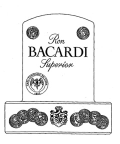 Ron BACARDI Superior CASA FUNDADA EN CUBA 1862