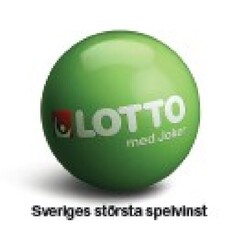 LOTTO med Joker Sveriges största spelvinst