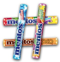 MENTOS MINT FRUIT OCO BOW