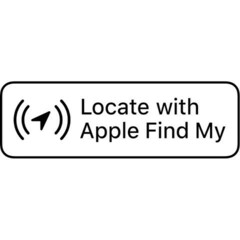 Locate with Apple Find My