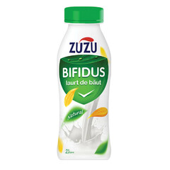 ZUZU BIFIDUS Iaurt de băut Natural 2% grăsime