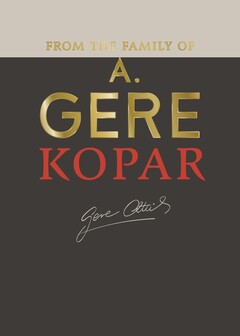 From The Family of A. Gere - KOPAR
