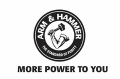 ARM & HAMMER THE STANDARD OF PURITY MORE POWER TO YOU