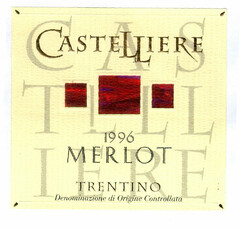 CASTELLIERE 1996 MERLOT TRENTINO Denominazione di Origine Controllata