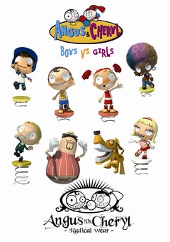 ANGUS & CHERYL BOYS VS GIRLS Angus vs Cheryl Radical wear