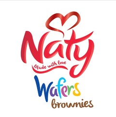 Naty Made with Love wafers brownies