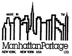 ManhattanPortage MADE IN NEW YORK NEW YORK USA LTD