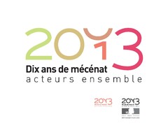 2013 Dix ans de mécénat acteurs ensemble