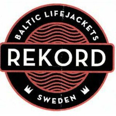 BALTIC LIFEJACKETS REKORD SWEDEN