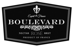 BOULEVARD ESPRIT DE FRANCE 
NECTAR ROSÉ BRUT  PRODUCT OF FRANCE