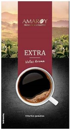 AMAROY PREMIUM RÖSTKAFFEE EXTRA Volles Aroma