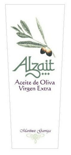 Alzait Aceite de Oliva Virgen Extra Martinez Garriga