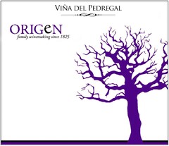 VIÑA DEL PEDREGAL ORIGEN FAMILY WINEMAKING SINCE 1825