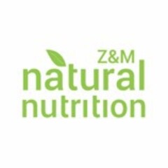 Z&M natural nutrition