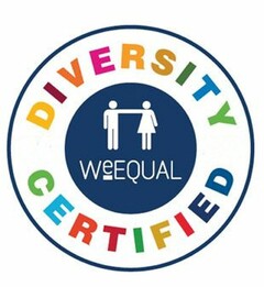 WeEQUAL DIVERSITY CERTIFIED