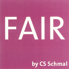 FAIR by CS Schmal