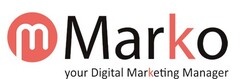 Marko your Digital Marketing Manager