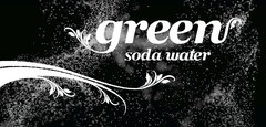 green soda water