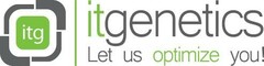 itg itgenetics Let us optimize you !