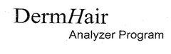 DermHair Analyzer Program