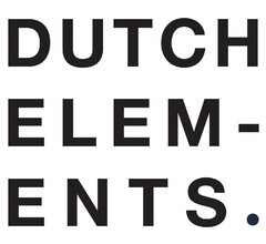 DUTCH ELEM- ENTS.