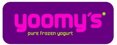 yoomy's pure frozen yogurt