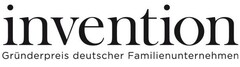 invention Gründerpreis deutscher Familienunternehmen