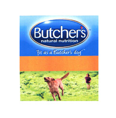 Butcher's natural nutrition " fit as a Butcher's dog"