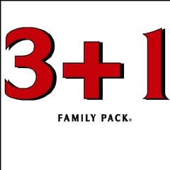 3+1 FAMILY PACK
