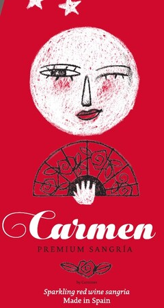 CARMEN PREMIUM SANGRÍA BY CARMINES SPARKLING RED WINE SANGRIA MADE IN SPAIN