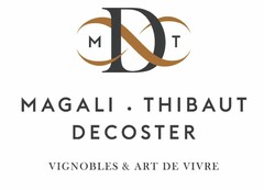 MDT MAGALI & THIBAUT DECOSTER - VIGNOBLES & ART DE VIVRE