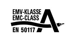 EMV-KLASSE EMC-CLASS A EN 50117