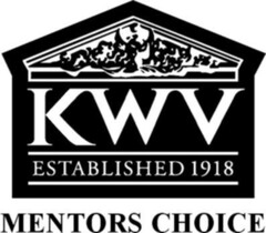 KWV ESTABLISHED 1918 MENTORS CHOICE