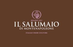 MILANO 1957 IL SALUMAIO DI MONTENAPOLEONE ITALIAN FOOD CULTURE