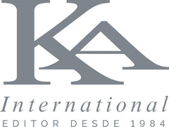 KA INTERNATIONAL EDITOR DESDE 1984