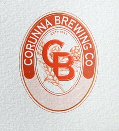 CB CORUNNA BREWING Co EST. 1911