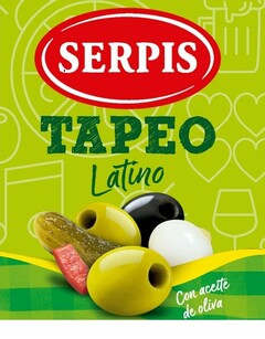 SERPIS TAPEO Latino Con aceite de oliva