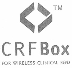 CRF Box FOR WIRELESS CLINICAL R&D