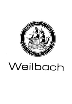 KØBENHAVN 1755 IVER C. WEILBACH & CO Weilbach